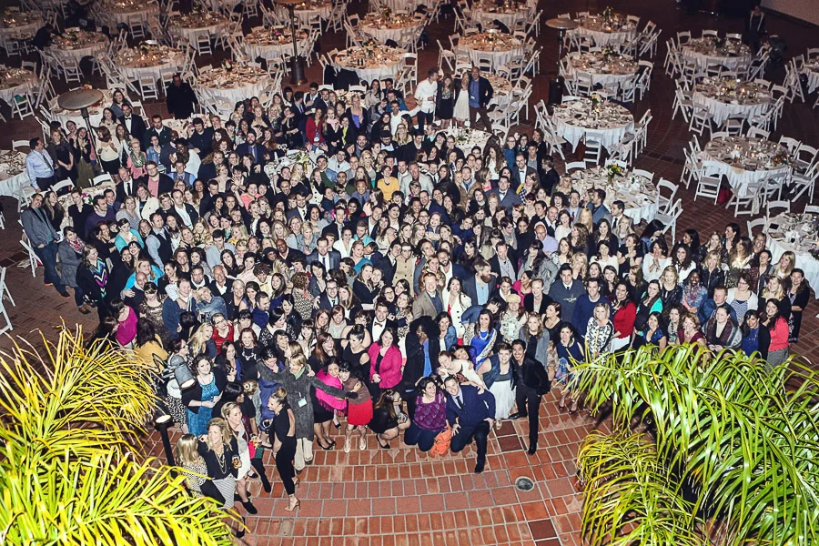 Everyone at the Gala dinner