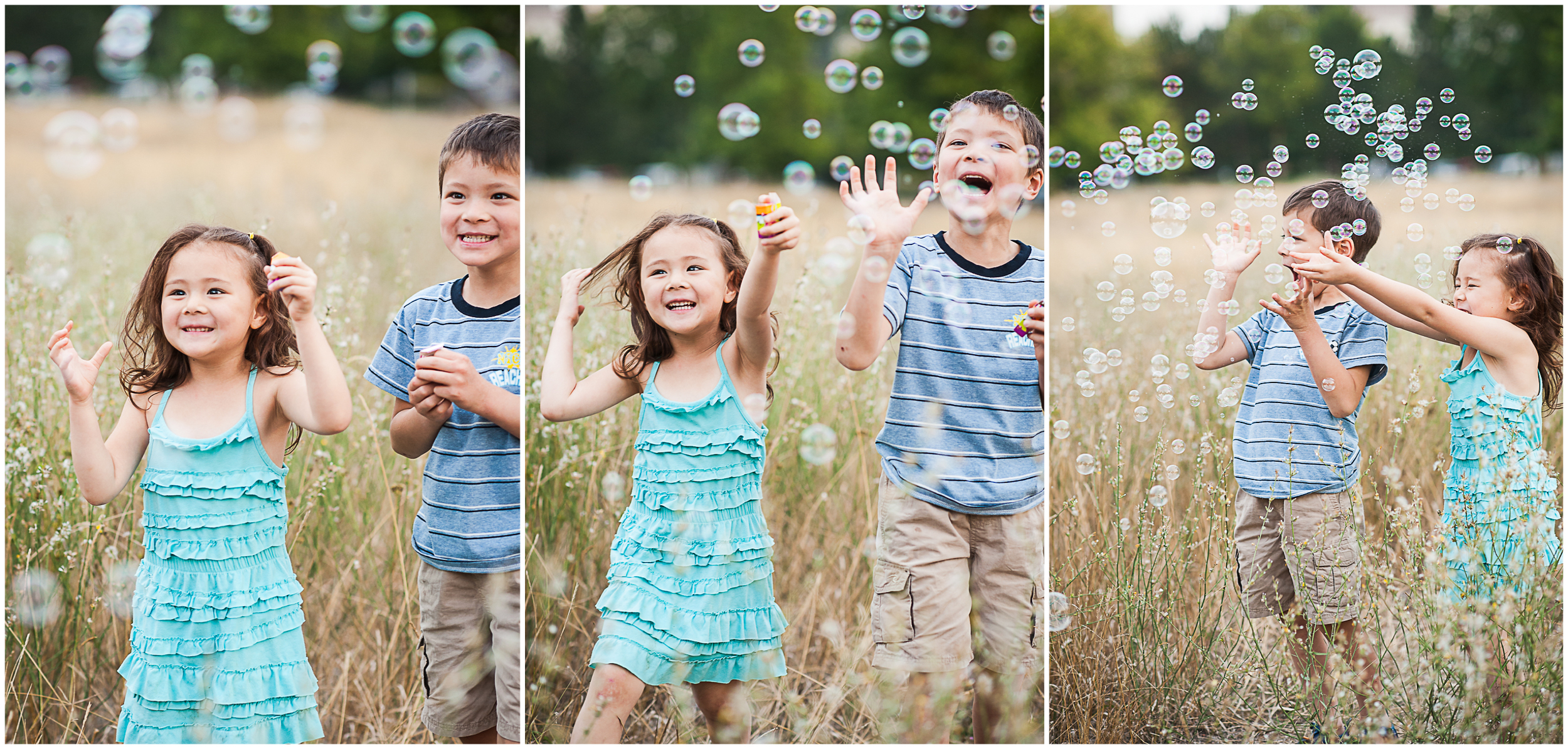 bubbles, siblings