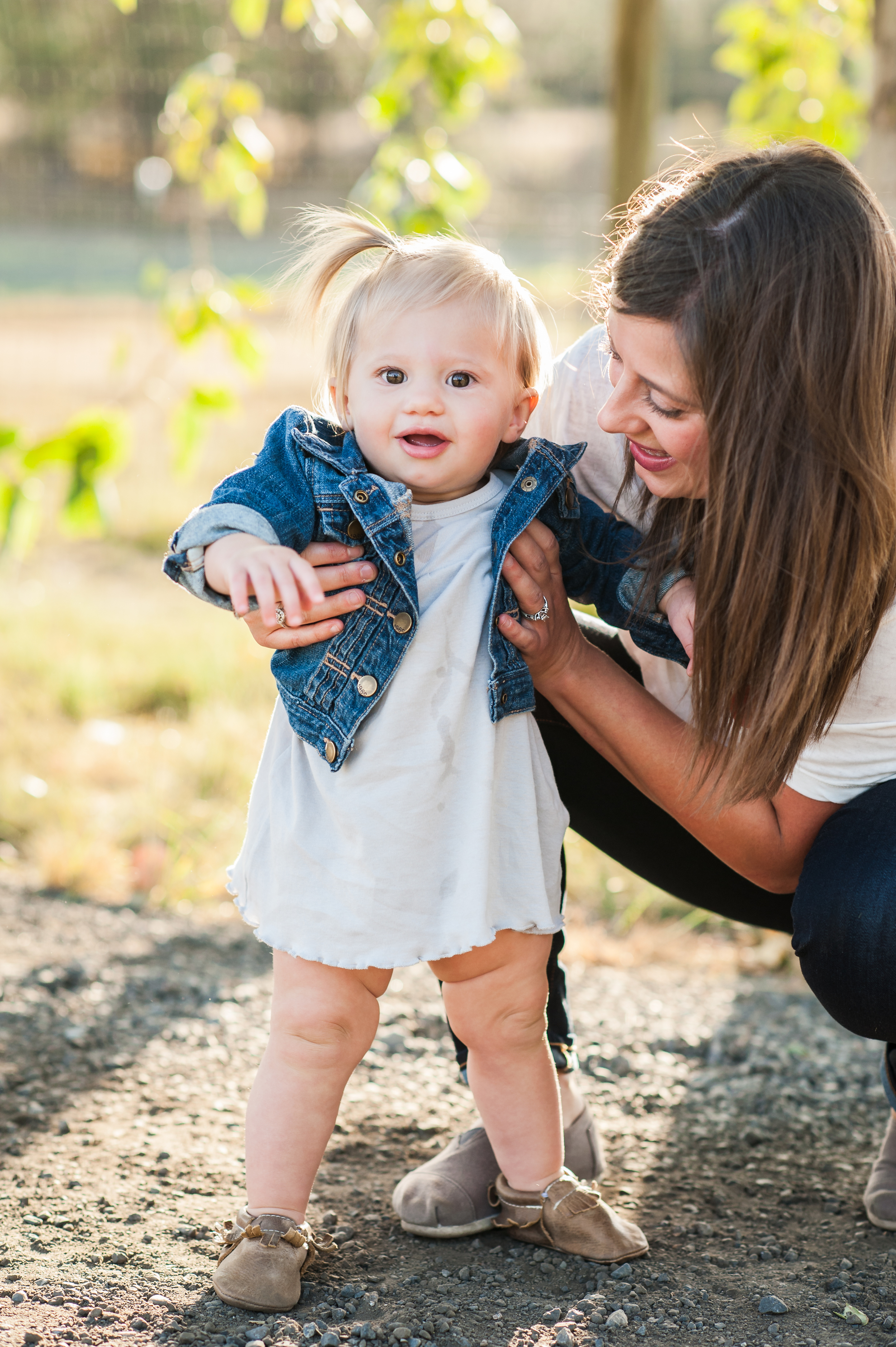 mom & daughter