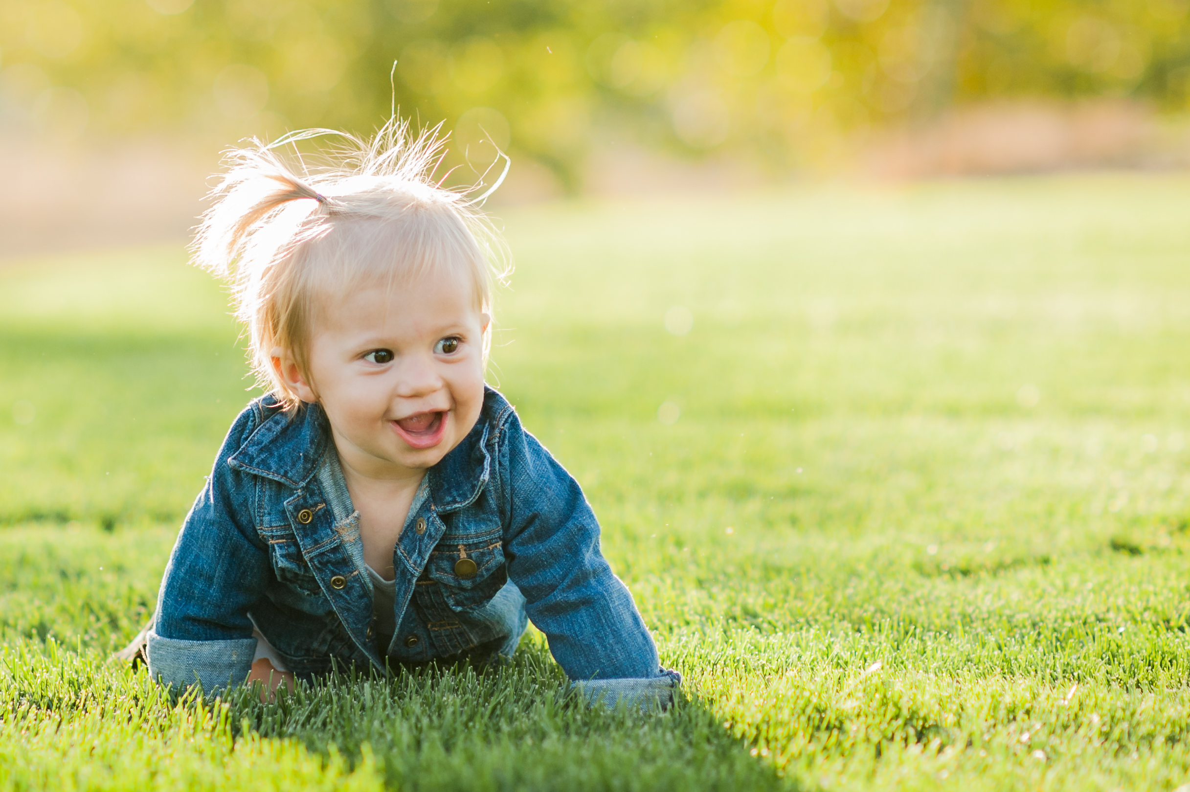 one year old girl