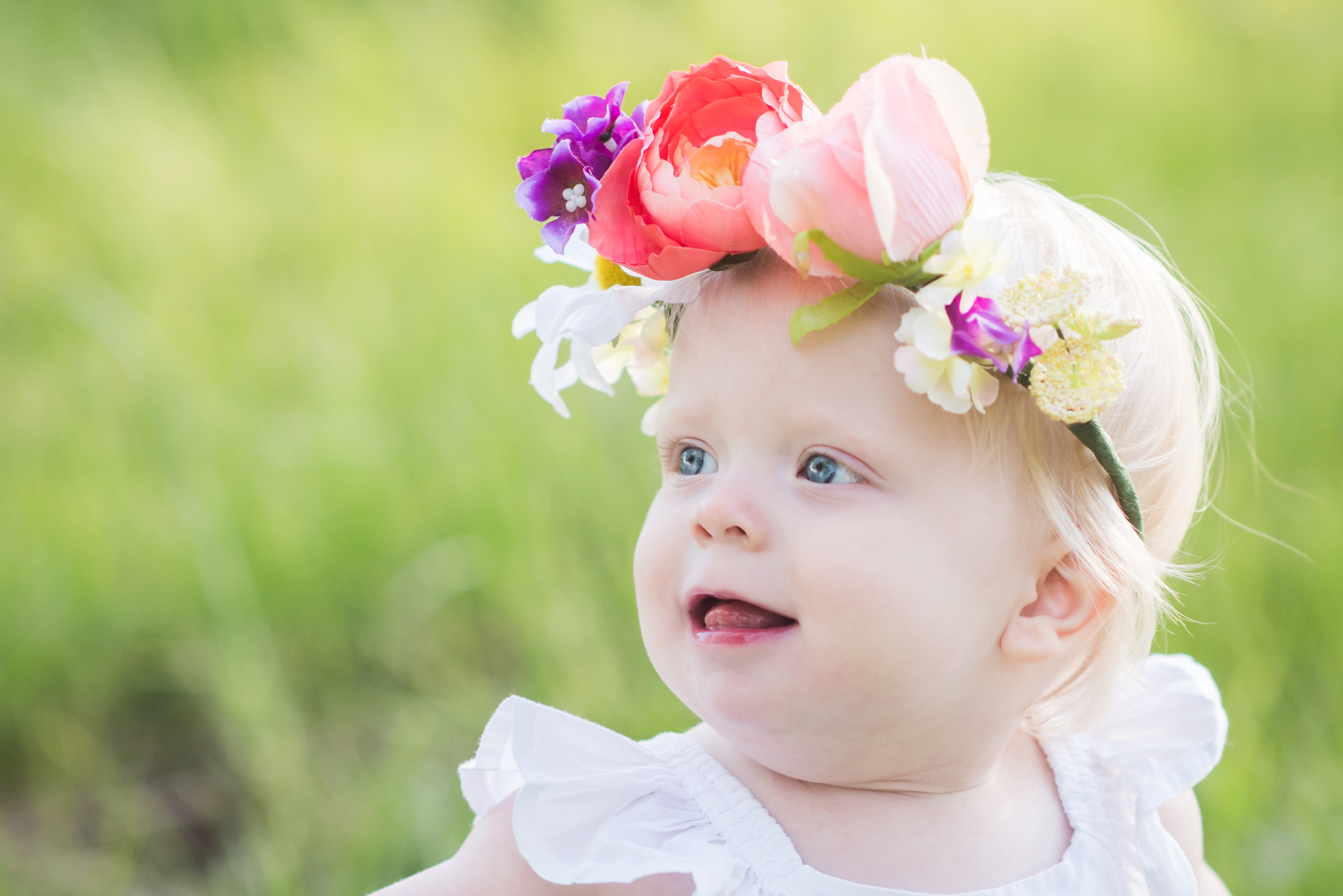 first birthday girl