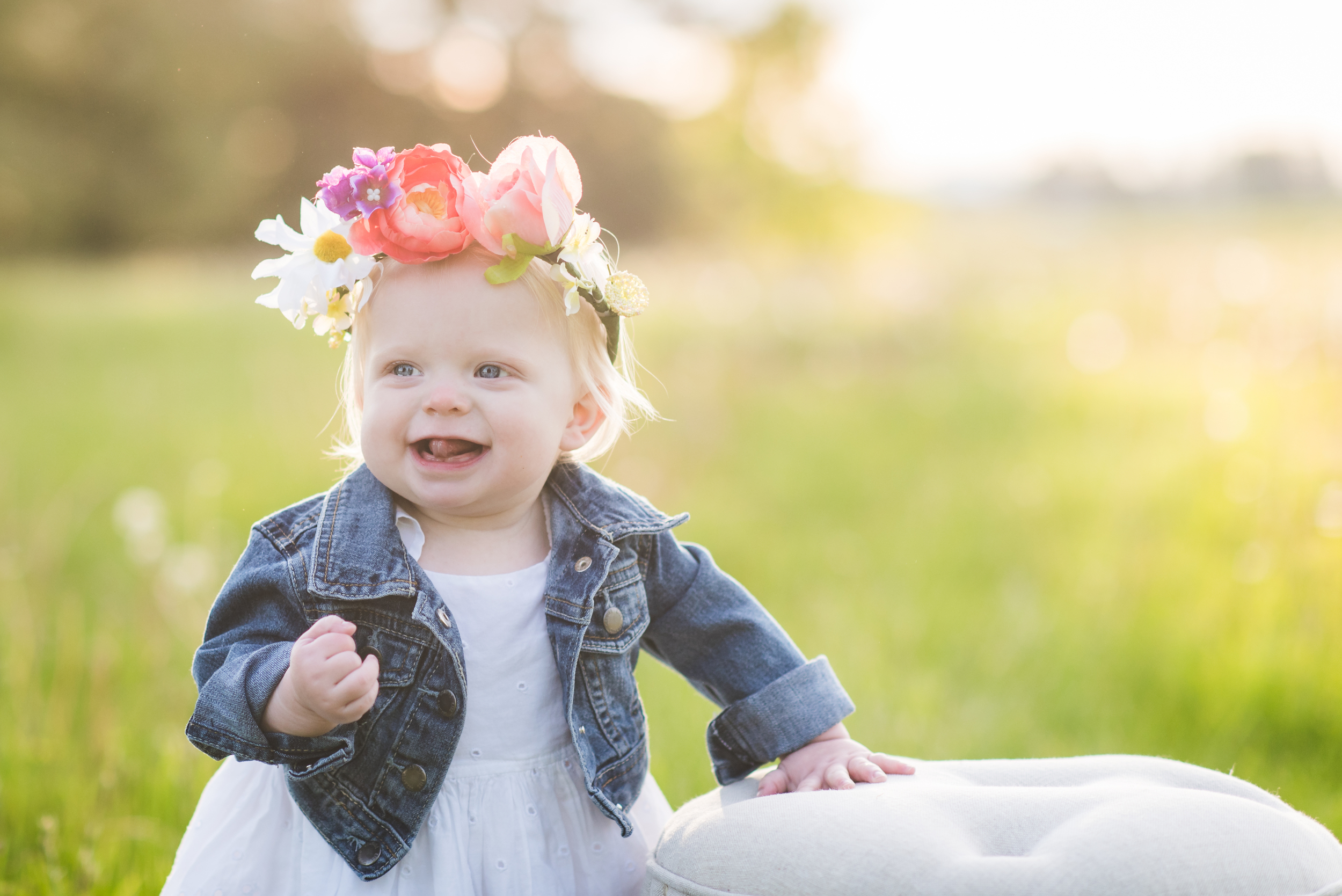 first birthday girl