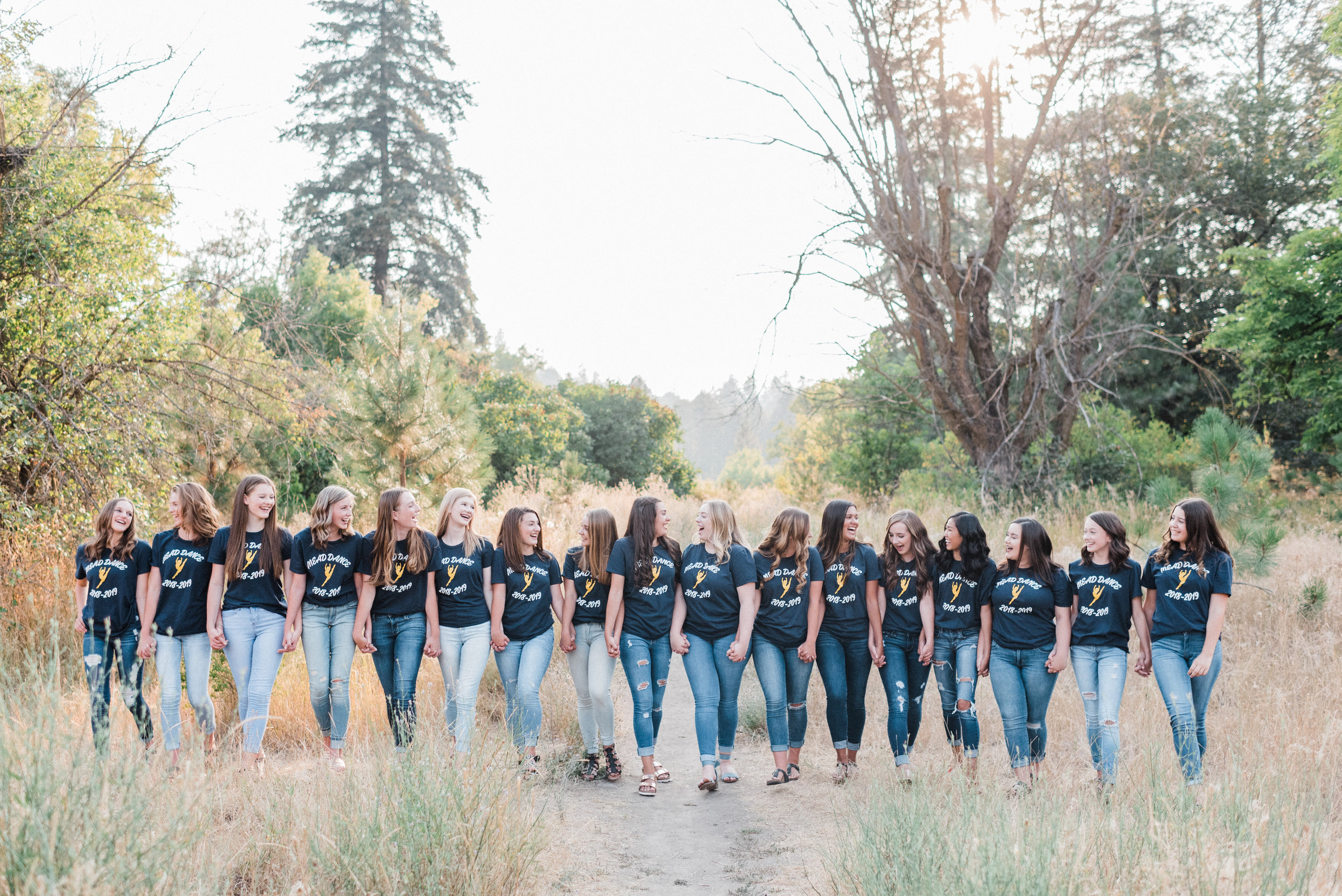 Mead High School Cheer Team Photo Session — KC England Photography