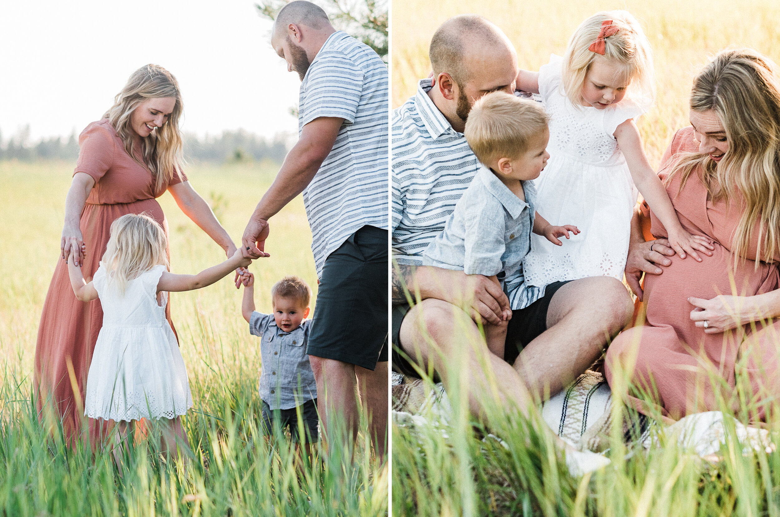 Spokane Family Maternity Session