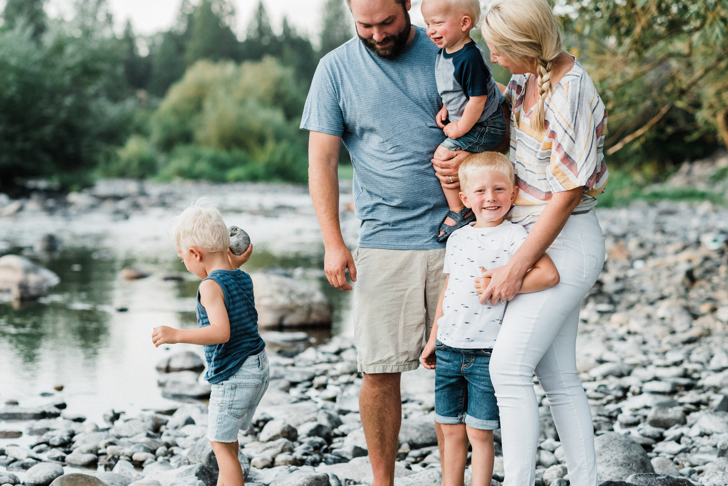 Spokane River Family Photography
