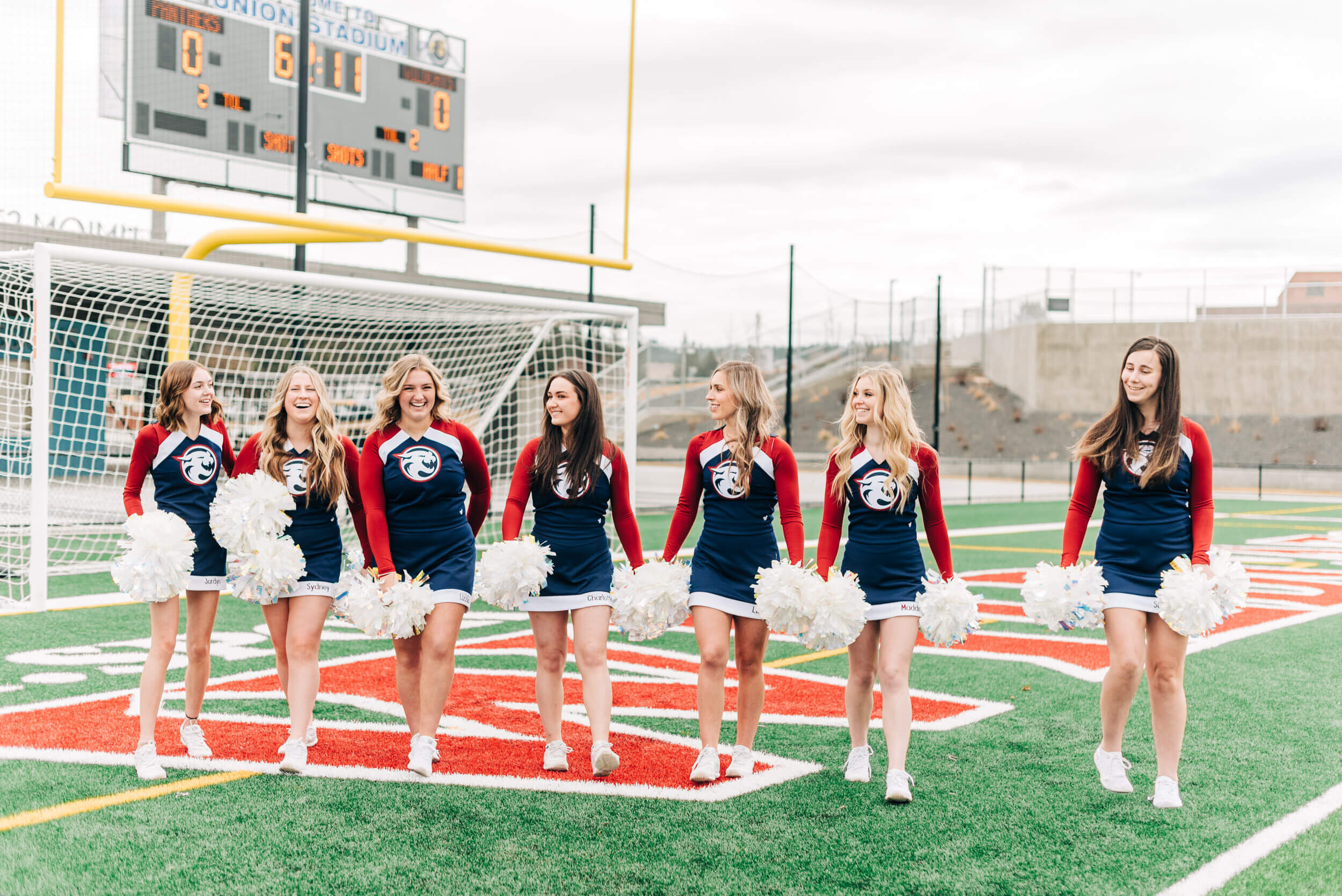 Mt. Spokane Cheer Team Photos