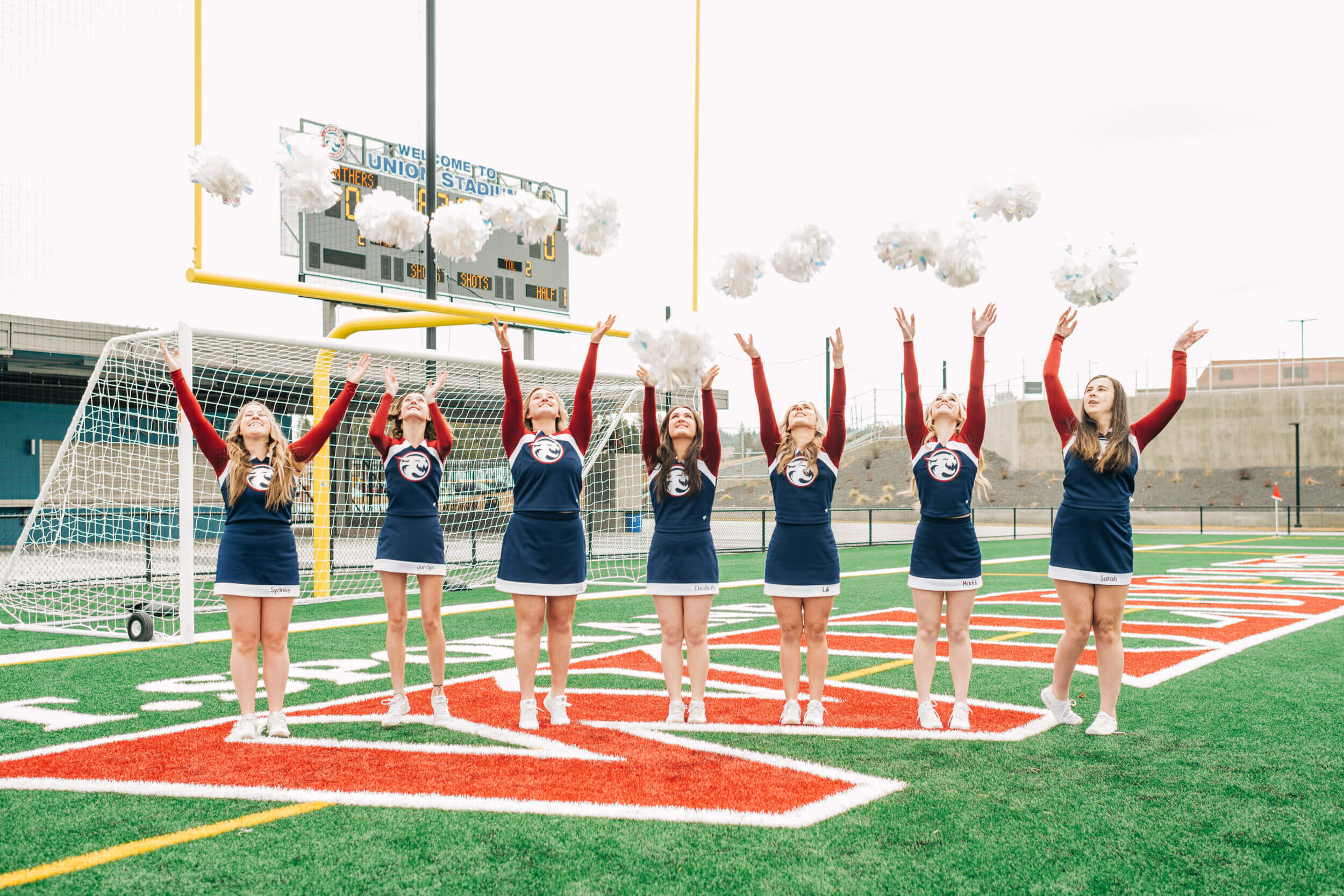 Mt. Spokane Cheer Team Photos