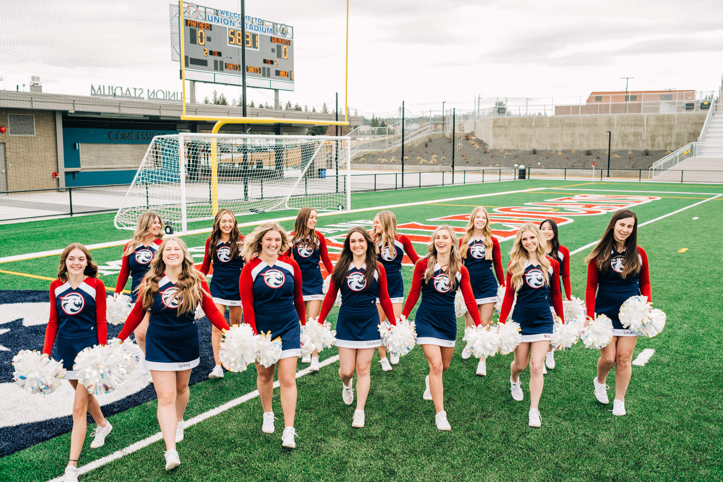 Mt. Spokane Cheer Team Photos