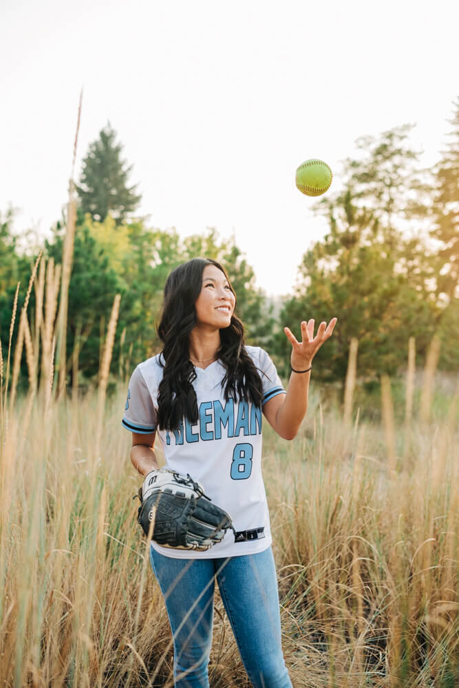 Spokane girl senior photo session