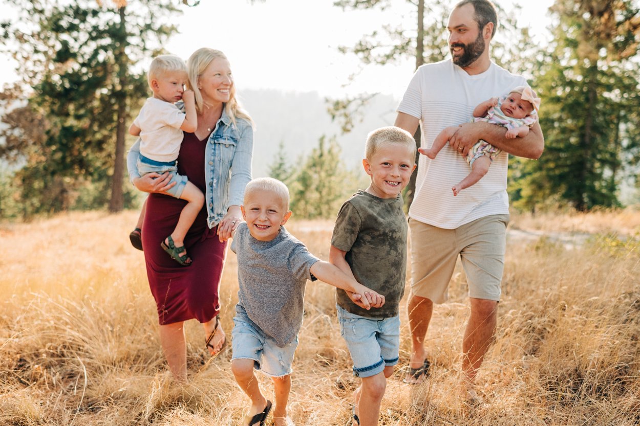 Family Photo Session | Spokane, WA  