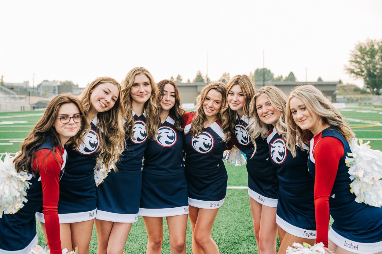 High School Cheer Photo Session