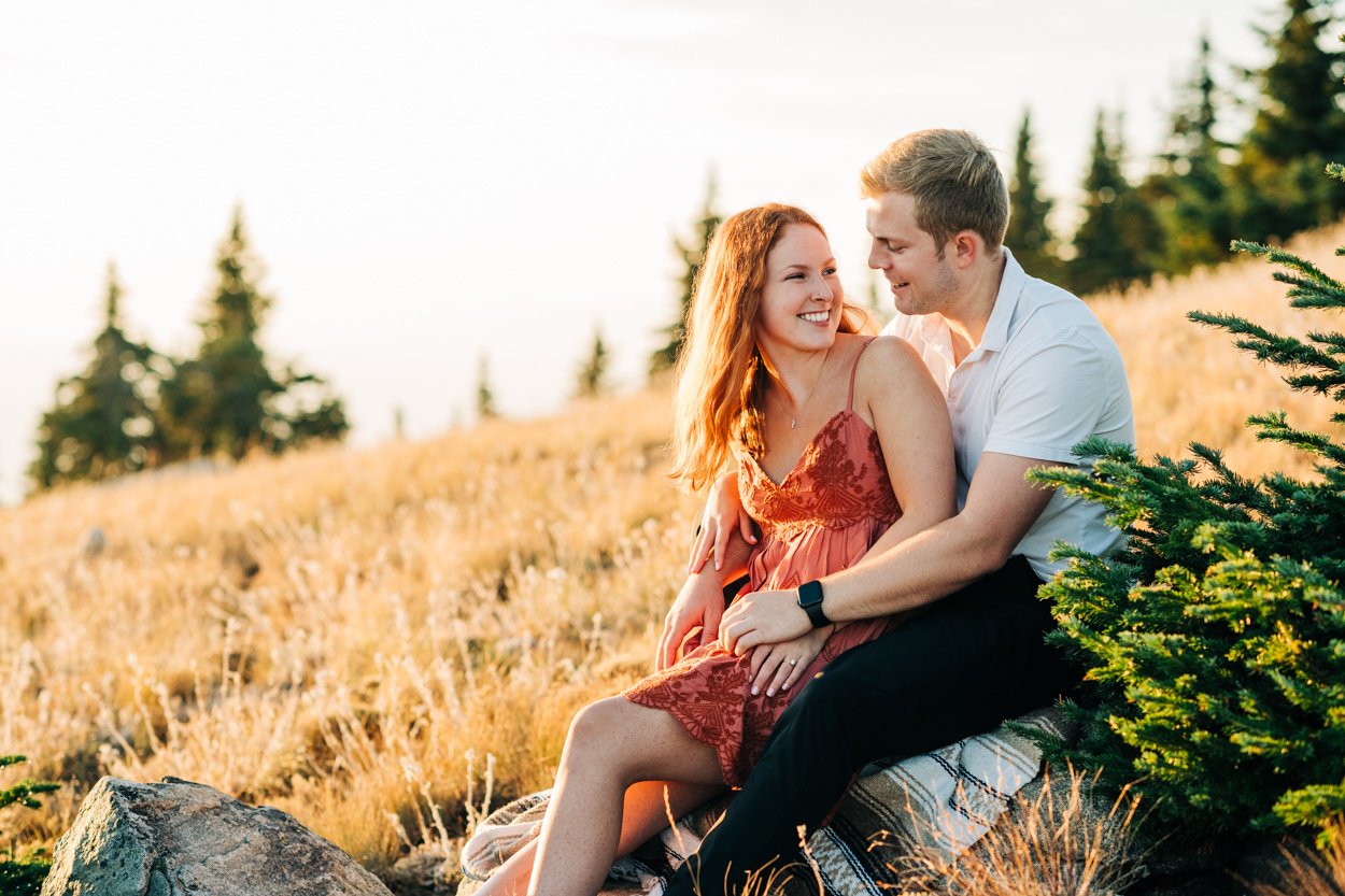 Mt. Spokane Engagement Session