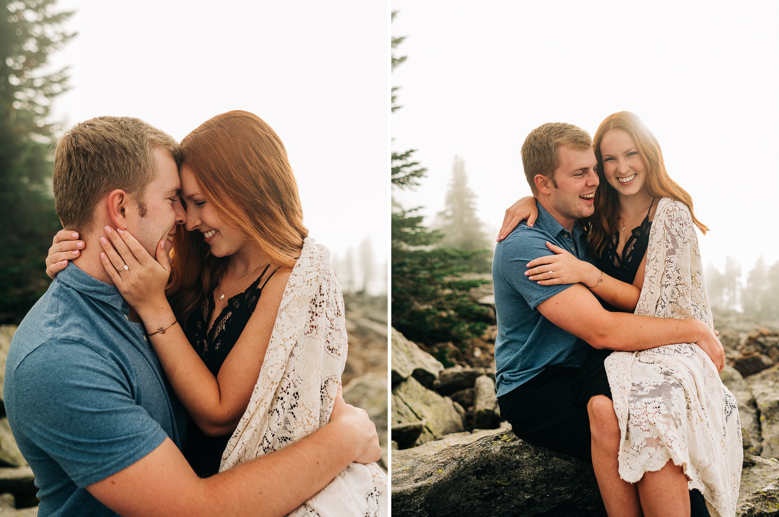 Mt. Spokane Engagement Session