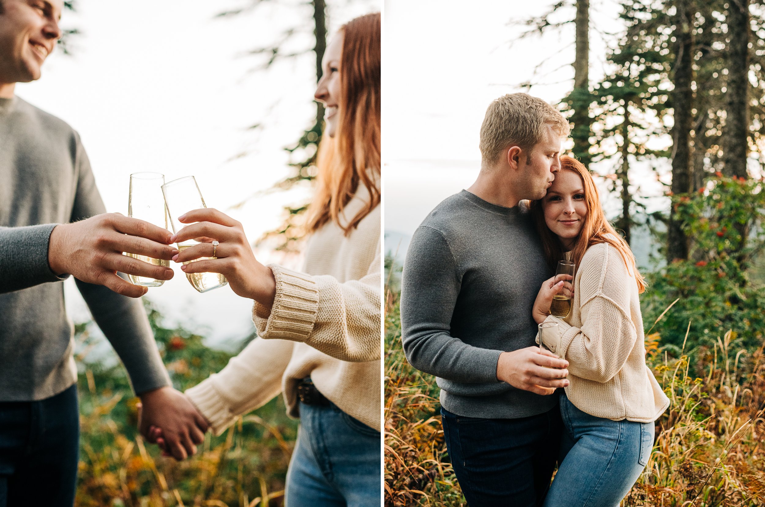 Mt. Spokane Engagement Session