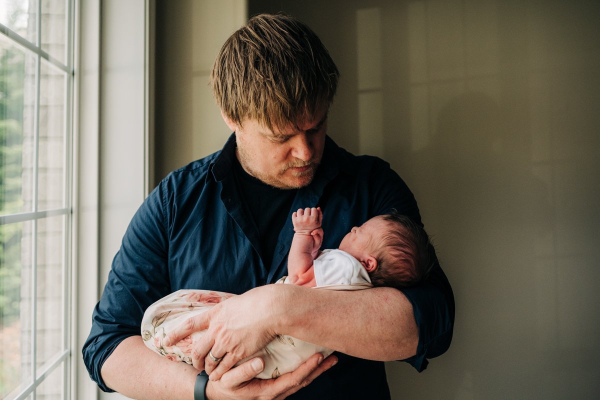 Newborn Photo Session at Home