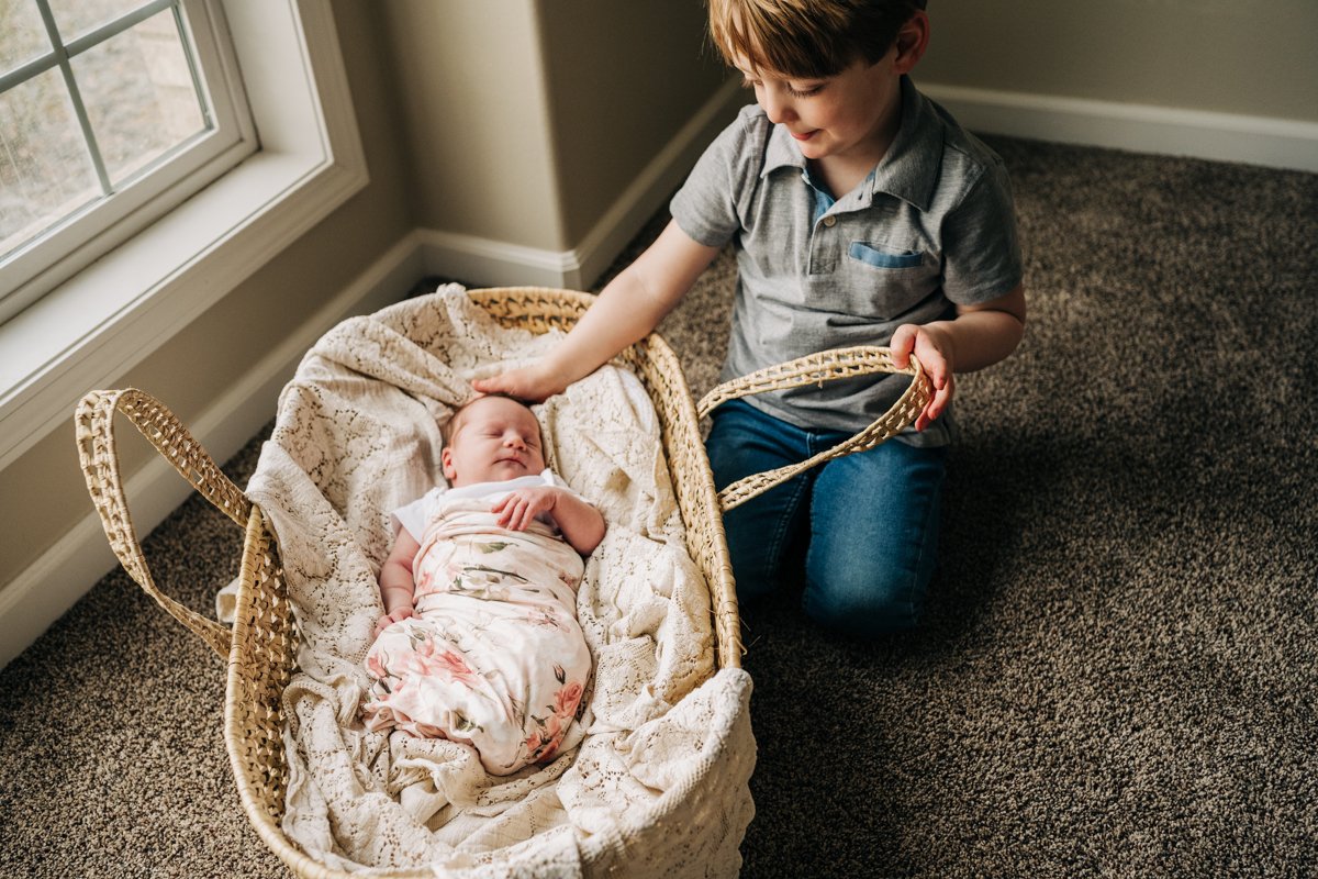 Newborn Photo Session at Home