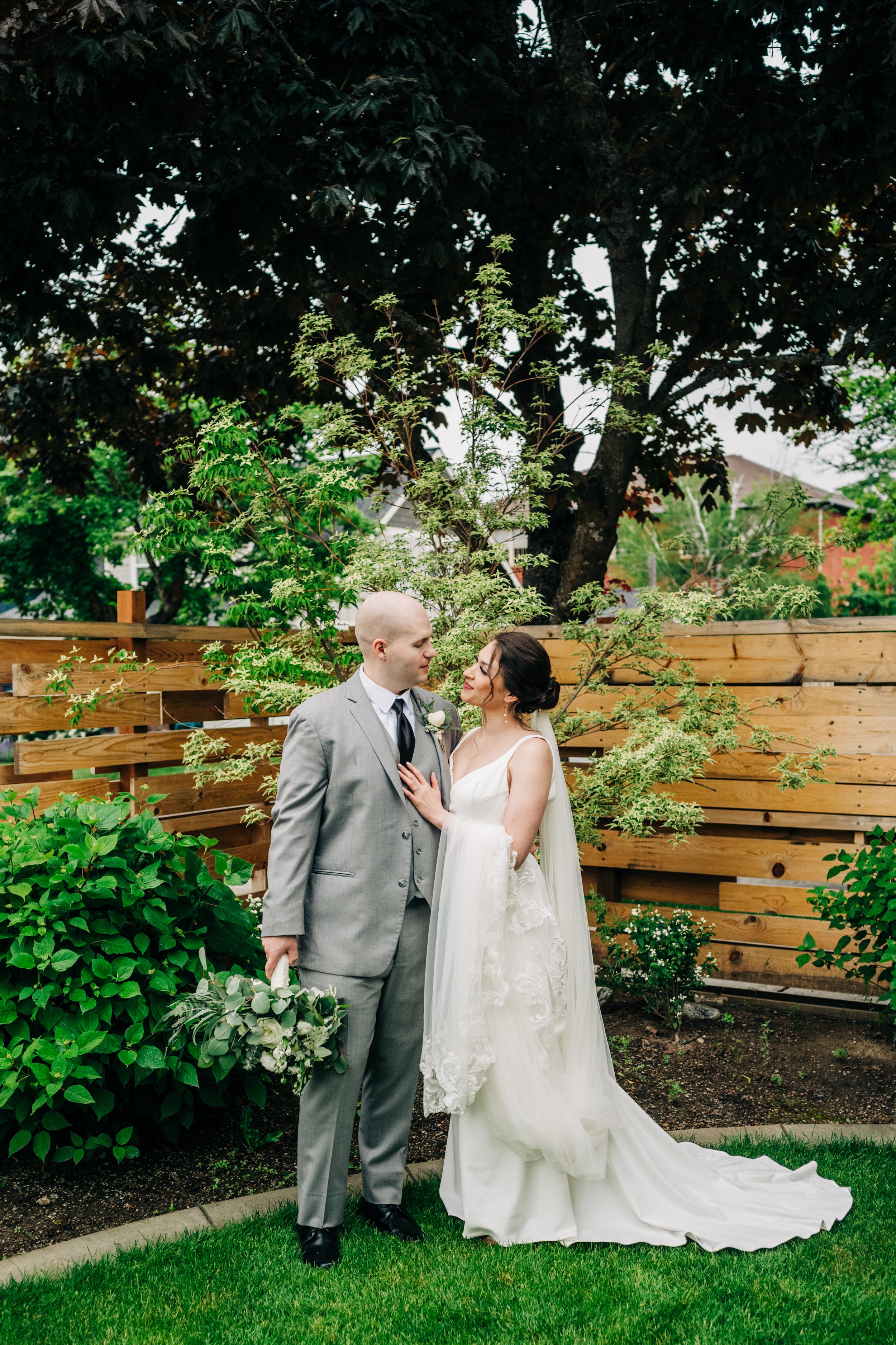 bride and groom