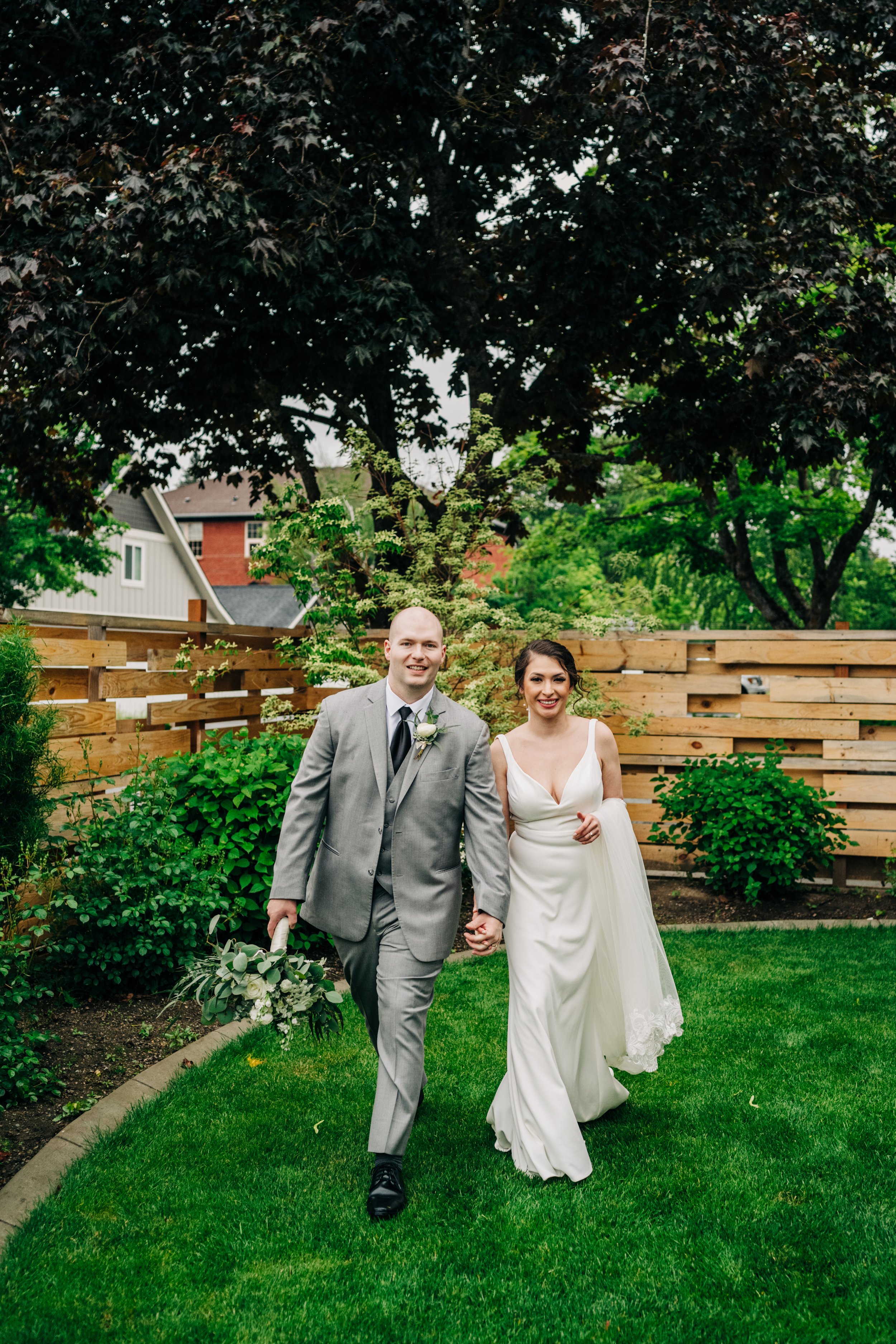 bride and groom