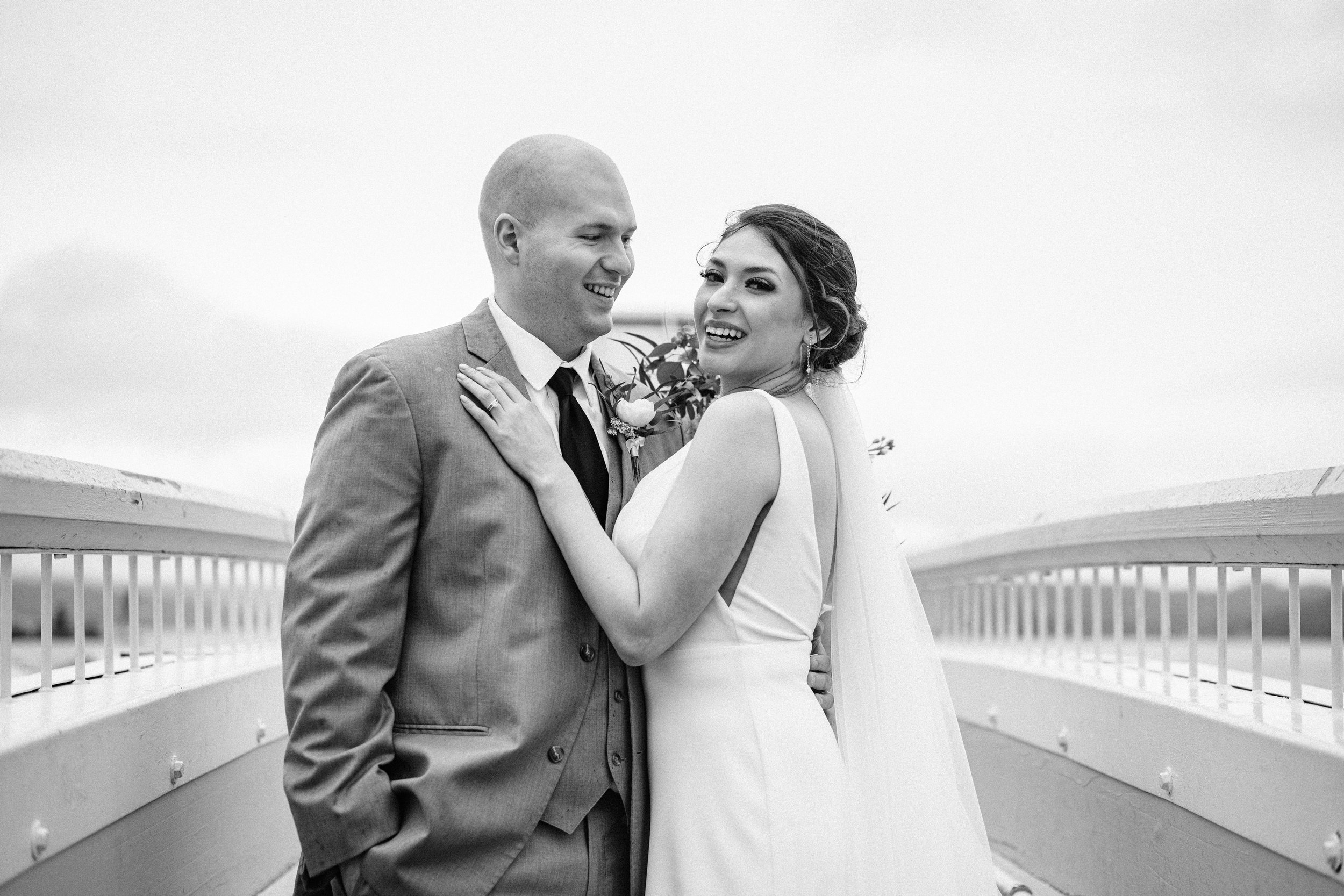 bride and groom