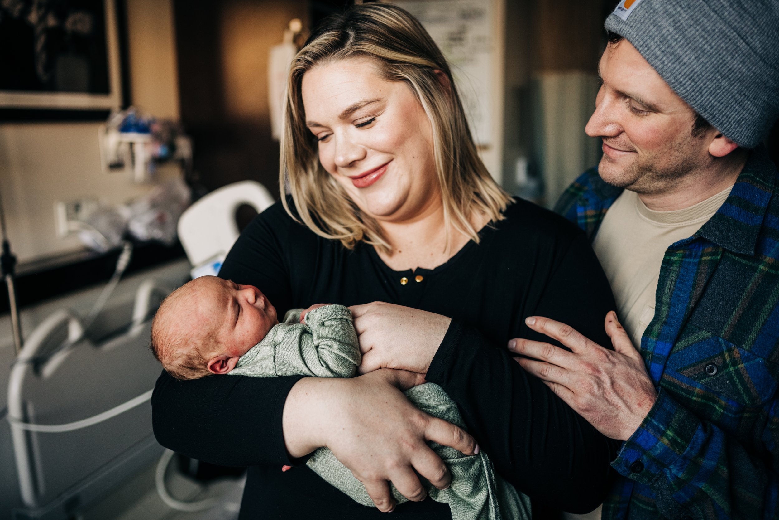 Spokane Newborn Hospital Photography