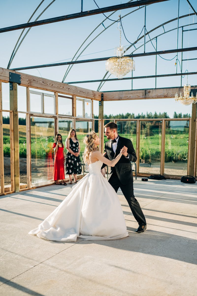 First Dance at The Glasshouse on Monroe