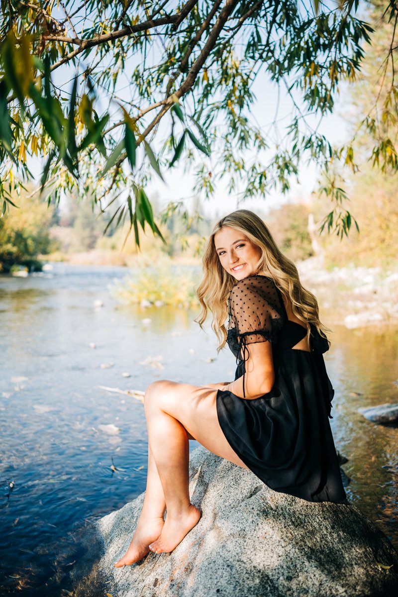 Spokane River Senior Session