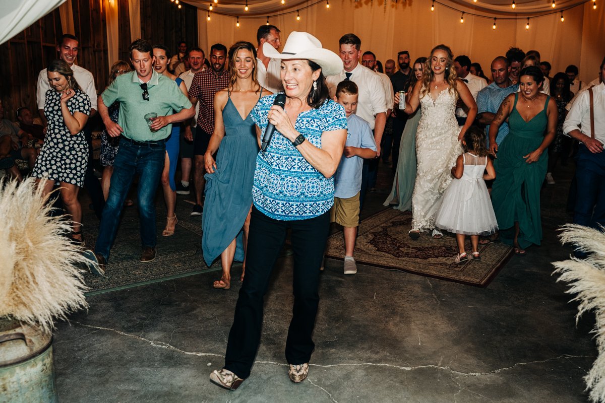 line dancing at The Wild Rabbit