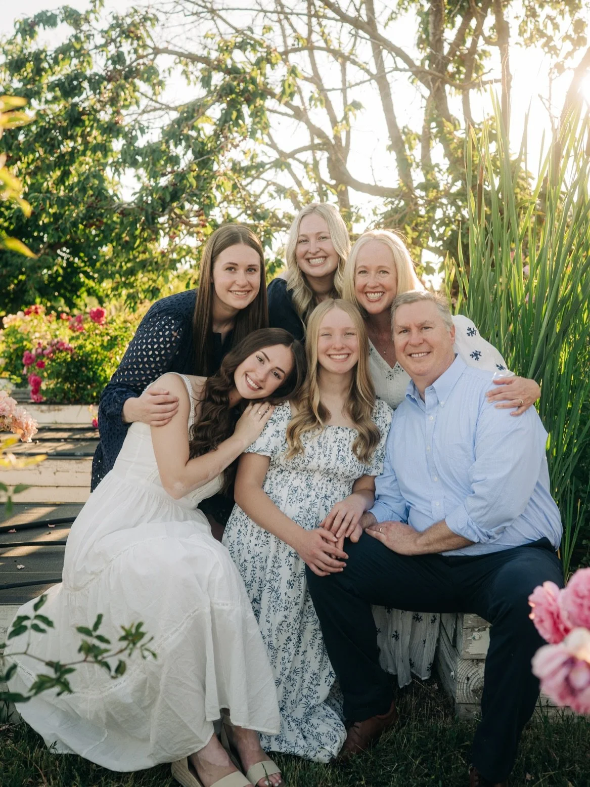 I just learned that sweet Abby (in the middle of the photo) is facing a very scary and rare health diagnosis. I met the Fillmore family in June this year and was struck by the beauty and kindness of their four daughters, Abby is the youngest and just