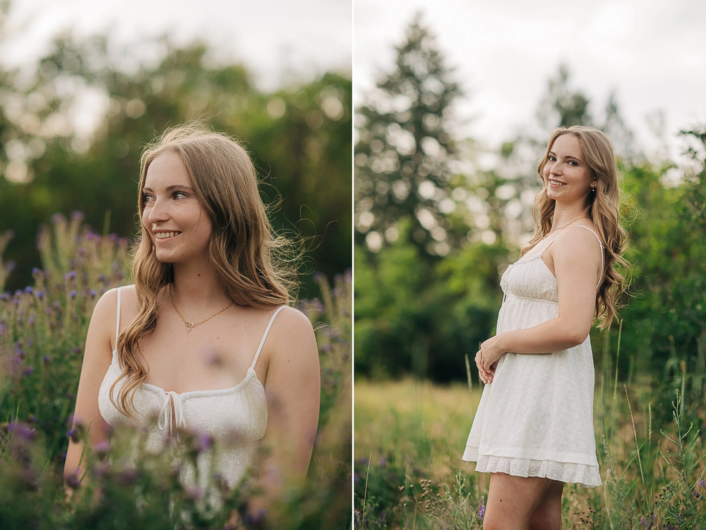 Wildflower senior sesssion