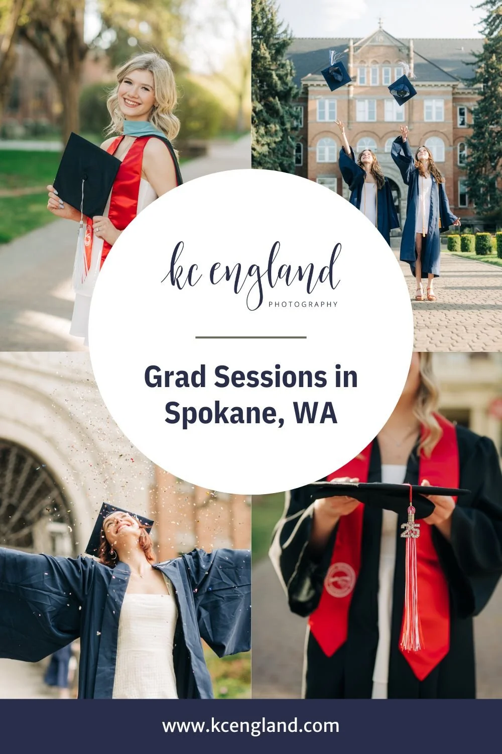 College Grad Session in Spokane WA