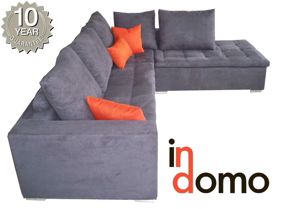 Handmade corner sofa with 10 years guarantee on the frame!