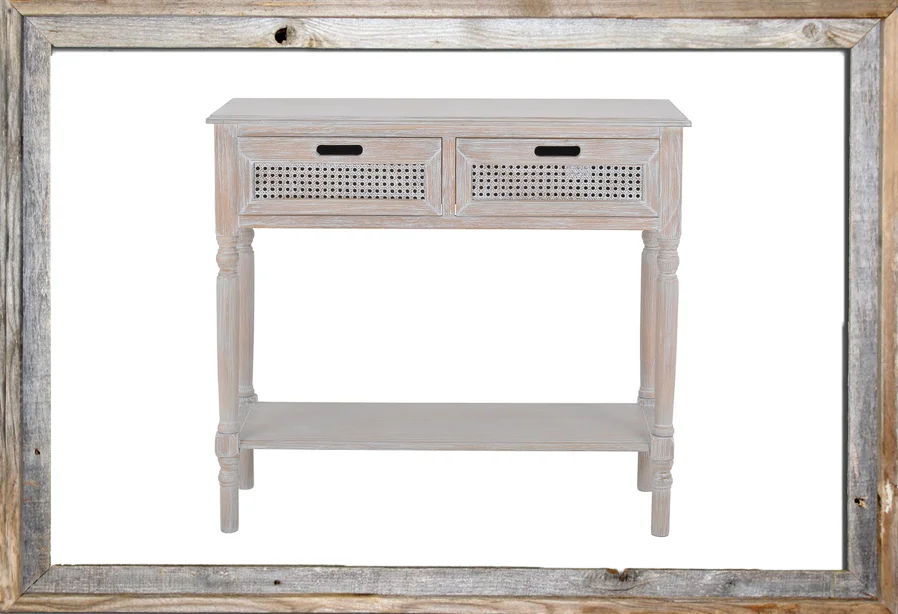 €350 WOODEN CONSOLE IN BEIGE COLOR 91Χ36Χ81