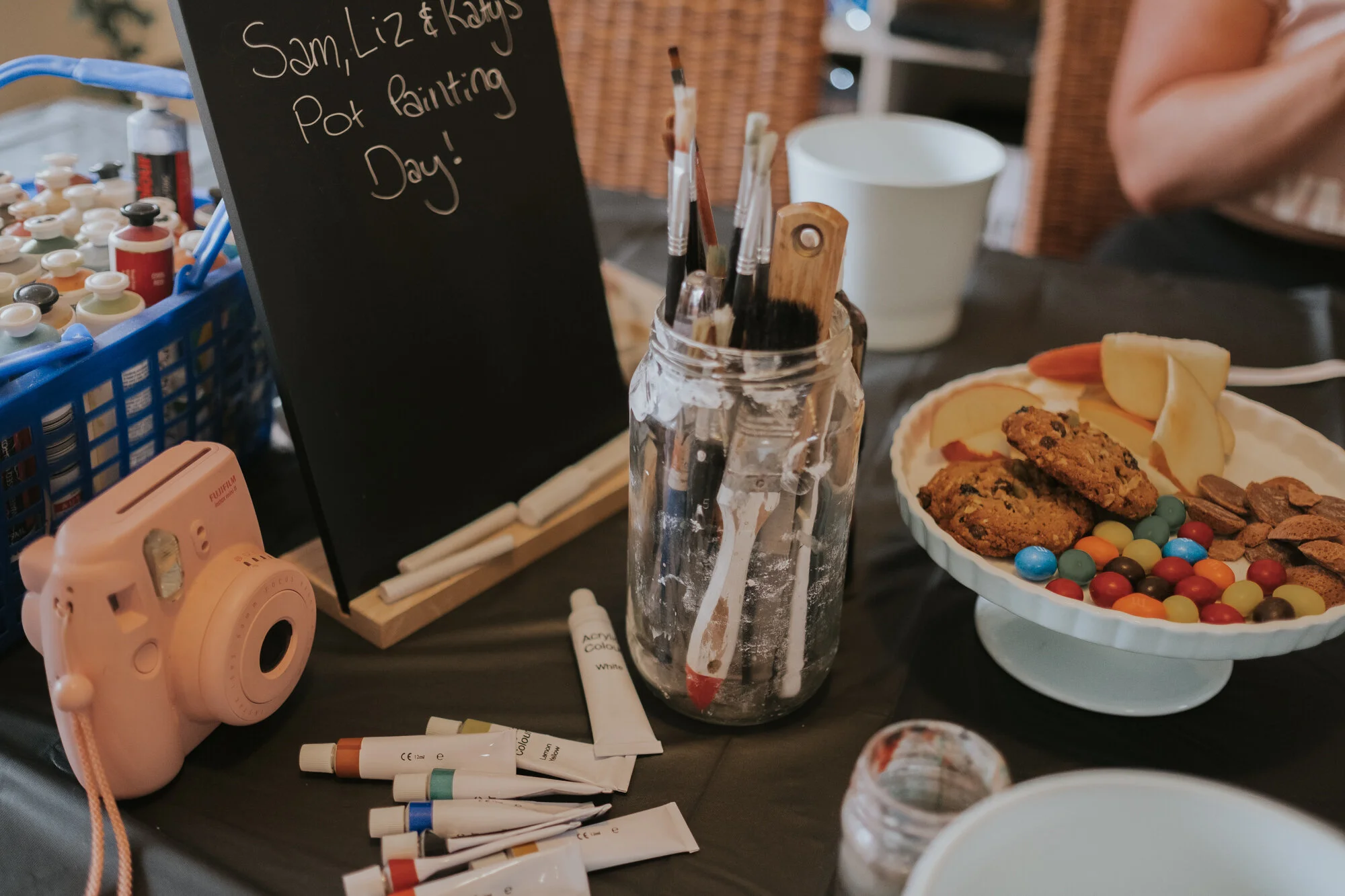 Some welcomed social time