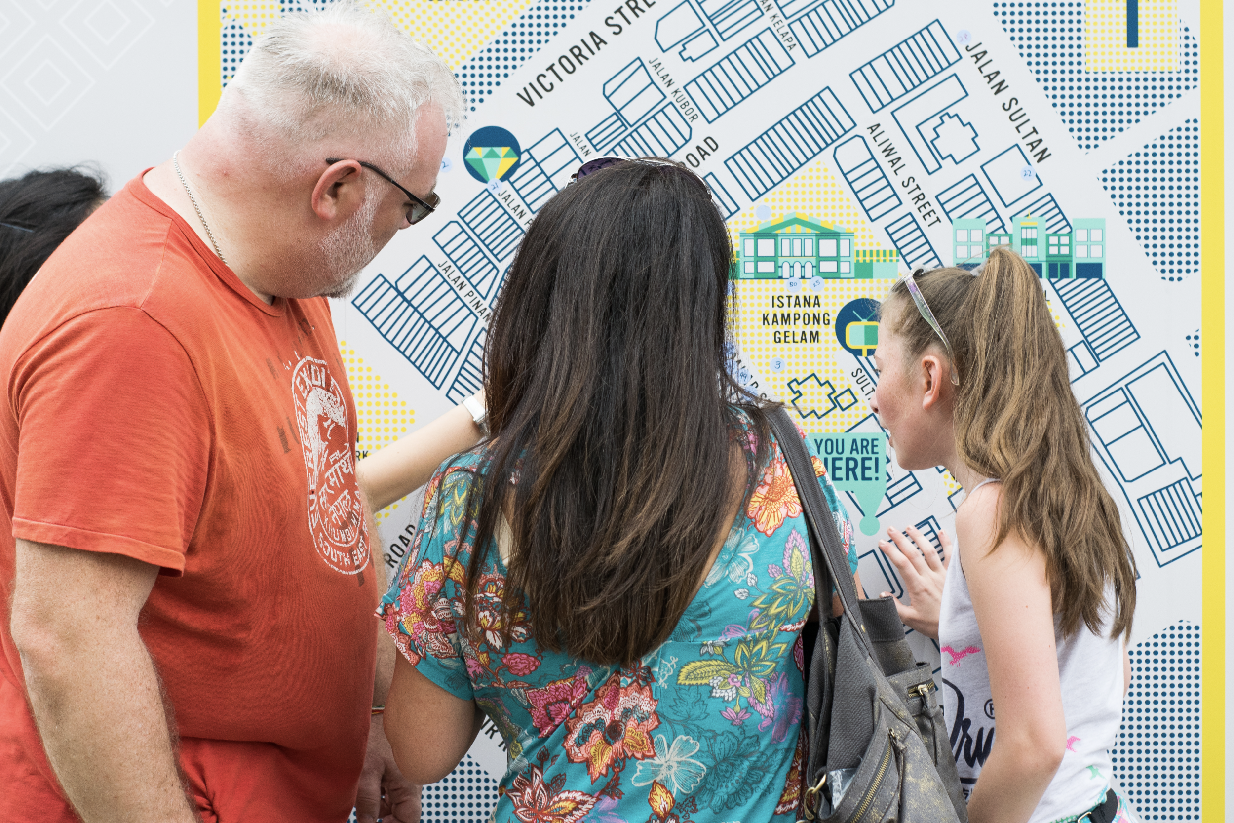 Stories were shared by those who had been familiar with the area for decades and by those who were visiting for the first time.