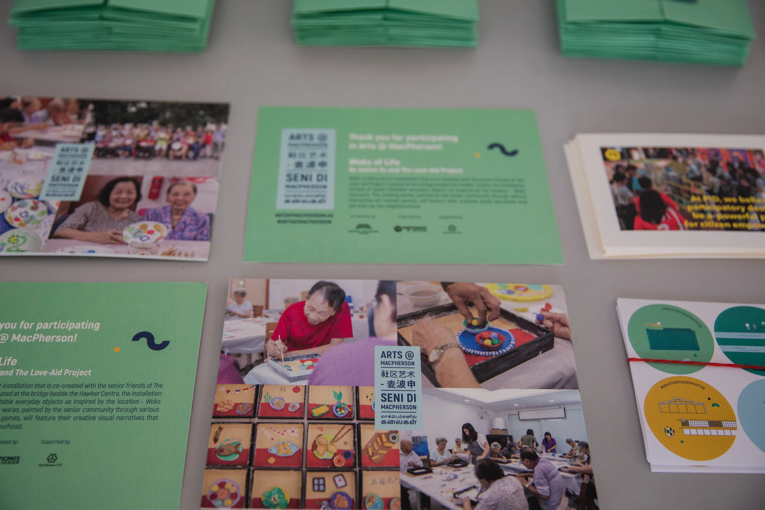 Thank You Postcards and Stickers