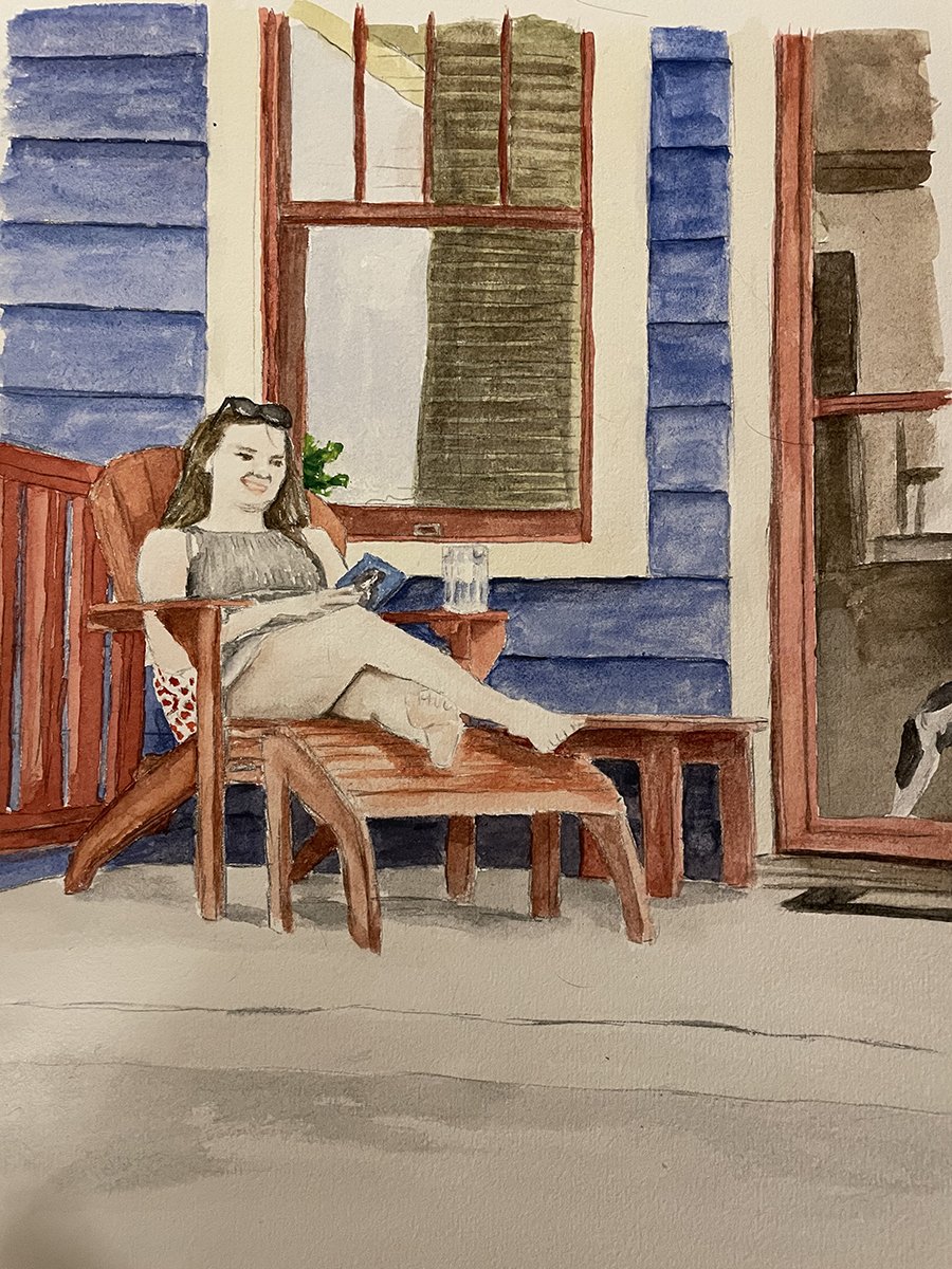Porch Painting 1