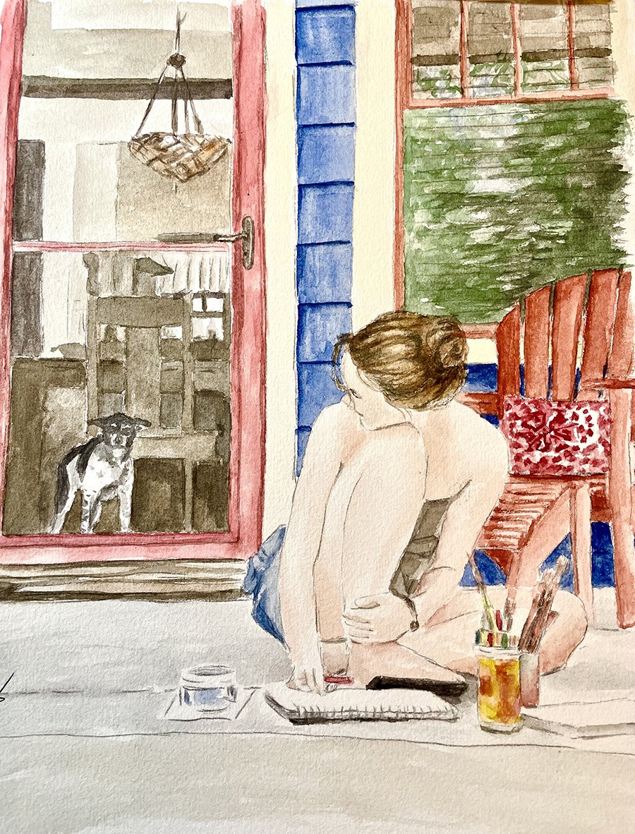 Porch Painting 2