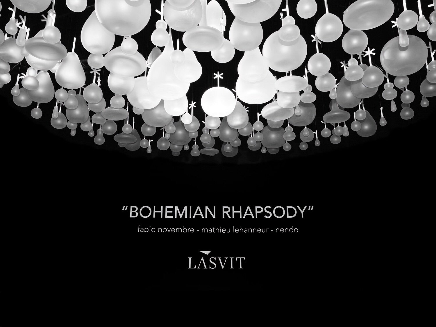 Bohemian Rhapsody
an installation for Lasvit
FuoriSalone, 2011
© photo by Pasquale Formisano 