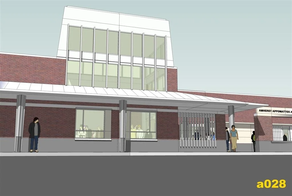 Amherst Corrections { designed and modeled as Senior Associate: Moseley Architects