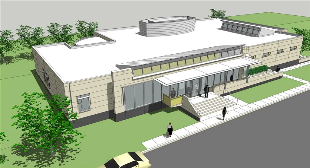 Henrico Clinic {designed and modeled as Senior Associate: Moseley Architects