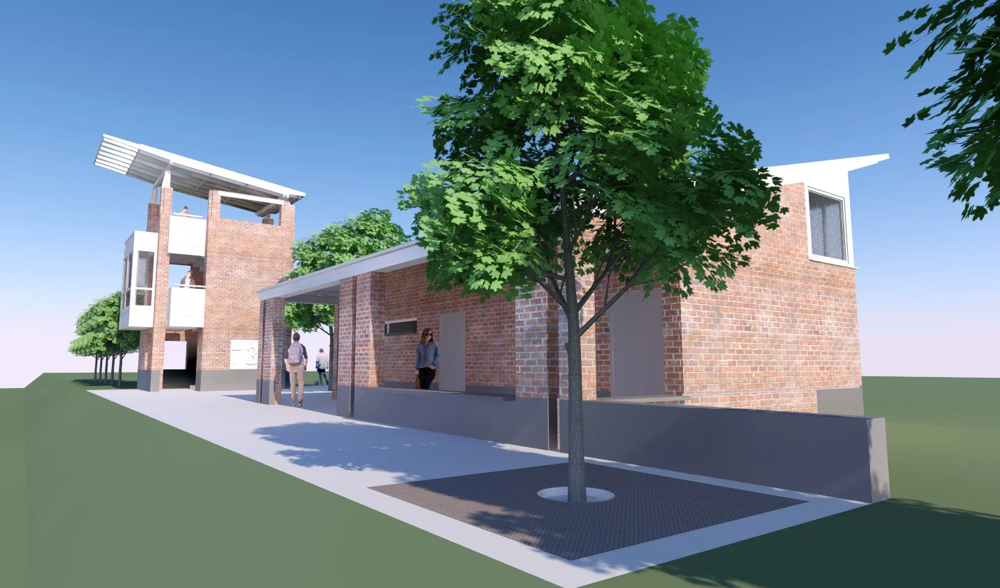 Collegiate Events Pavilion: Fairlamb+Ayon