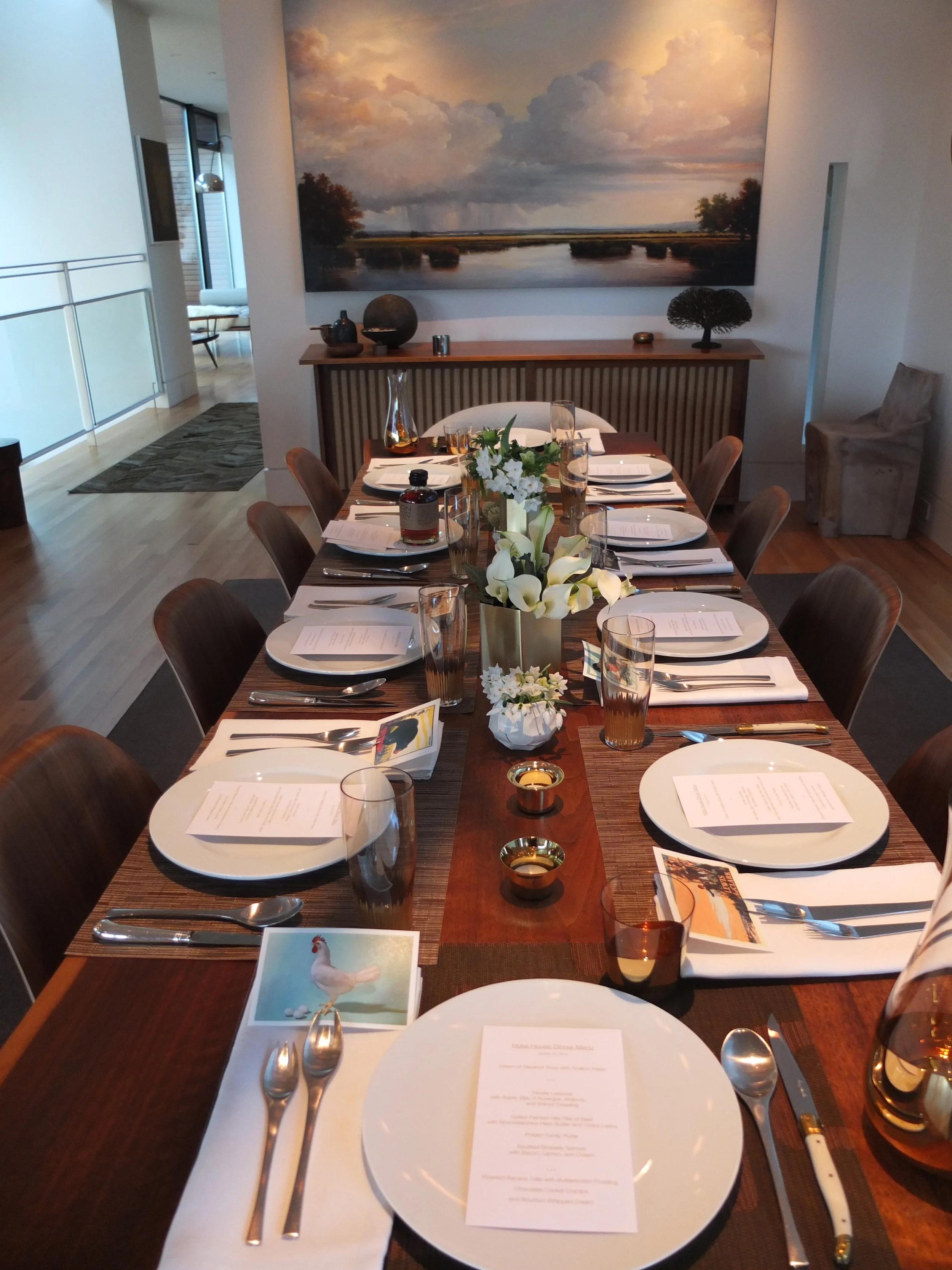 Length of dining room table