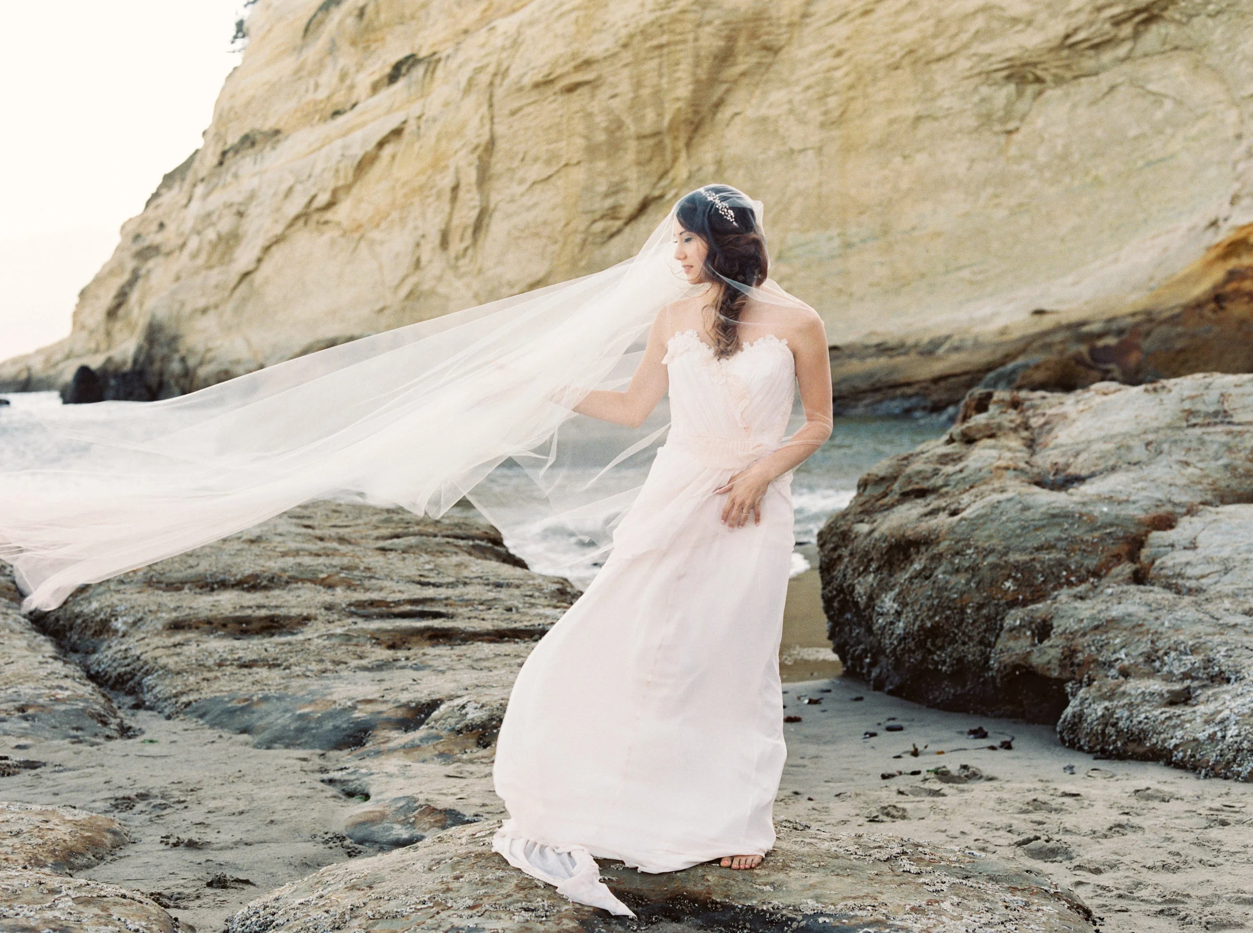 Kailla Platt Flowers Coastal Bride Editorial