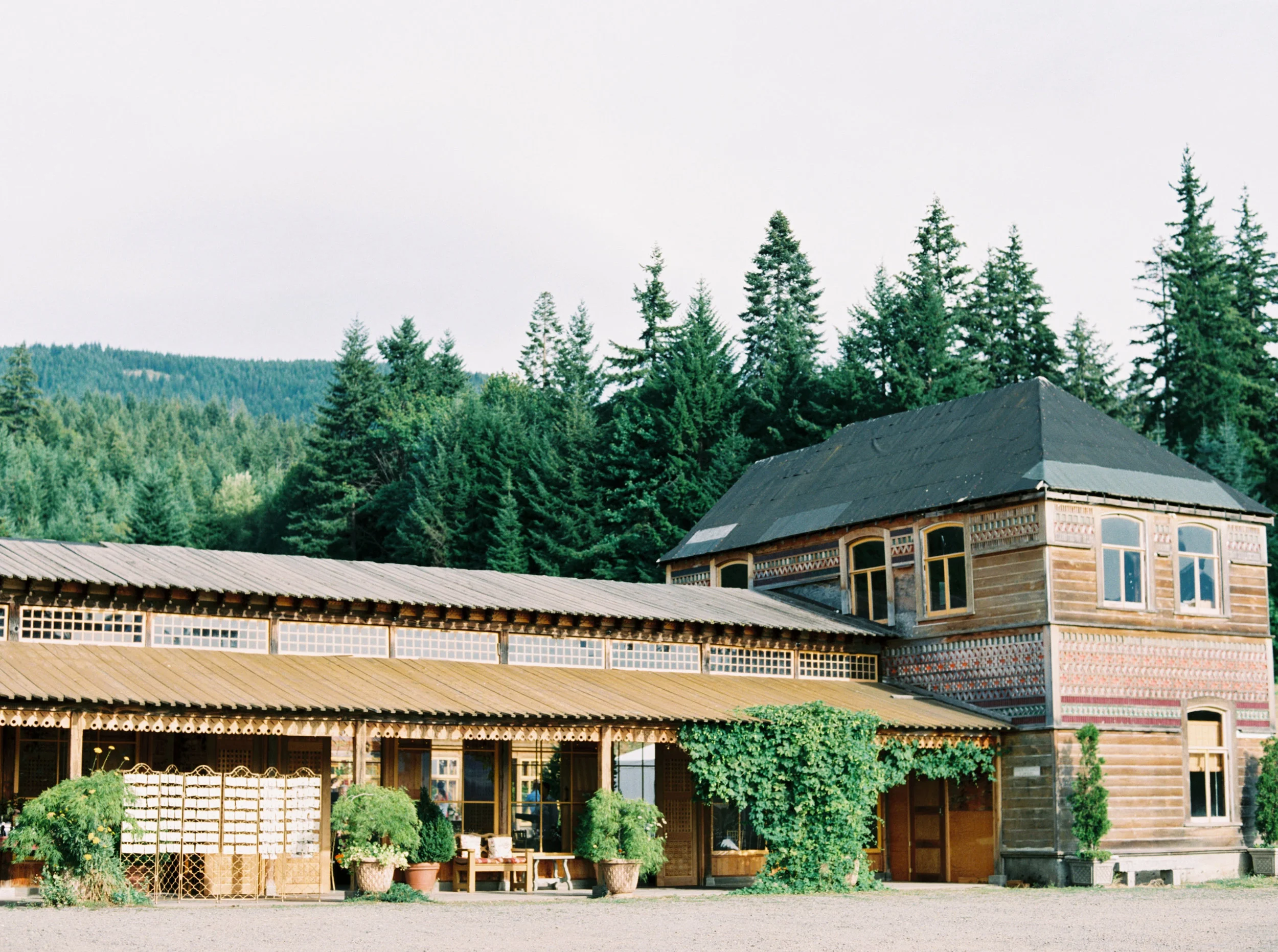 Kailla Platt Flowers Mt Hood Organic Farms Wedding