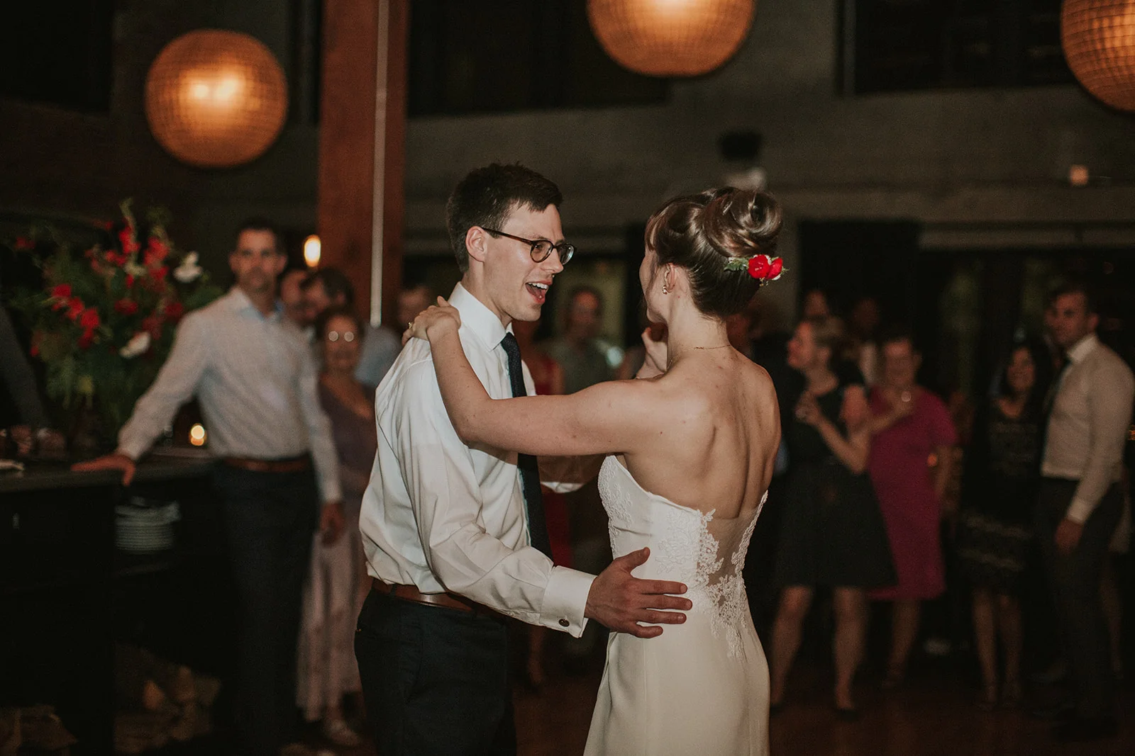 Plaza-del-toro-wedding-recpetion-first-dance-BW.jpg