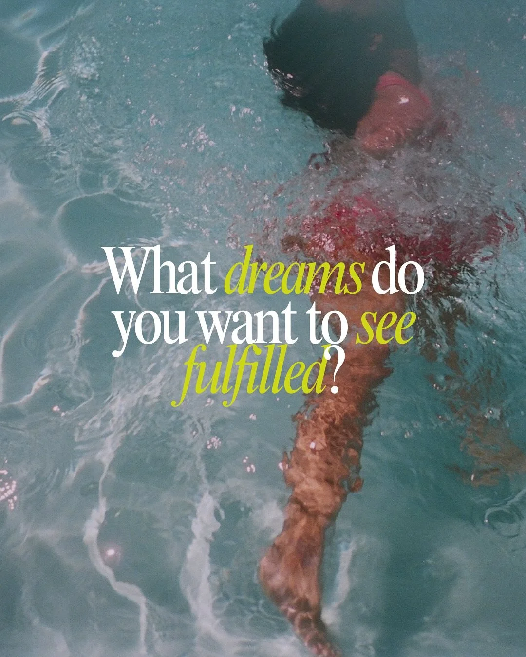 If I could have anything, let me be an offering. Let me accept all that God has placed in me &mdash; untapped treasure.

According to research from psychologists, studies show people regret the things they didn&rsquo;t TRY more than the mistakes they