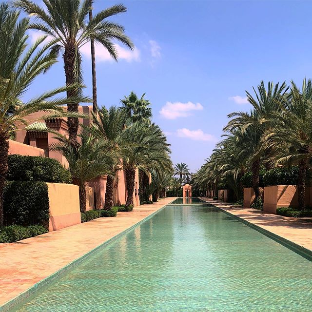 No surprise, @amanjena_resort right outside Marrakech is 😍😍😍. @aman @thesmartflyer