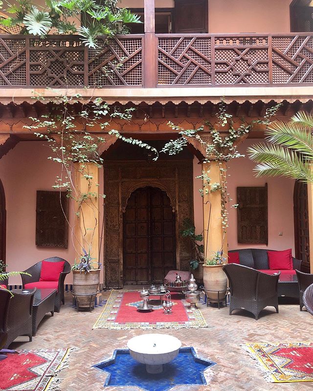 The courtyards of Marrakech make this city so enchanting. A surprise behind every corner.