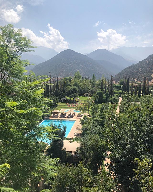 This is Sir Richard Branson&rsquo;s retreat in the high Atlas Mountains, Kasbah Tamadot. A highlight from our trip to Marrakech. 🇲🇦 @virginlimitededition