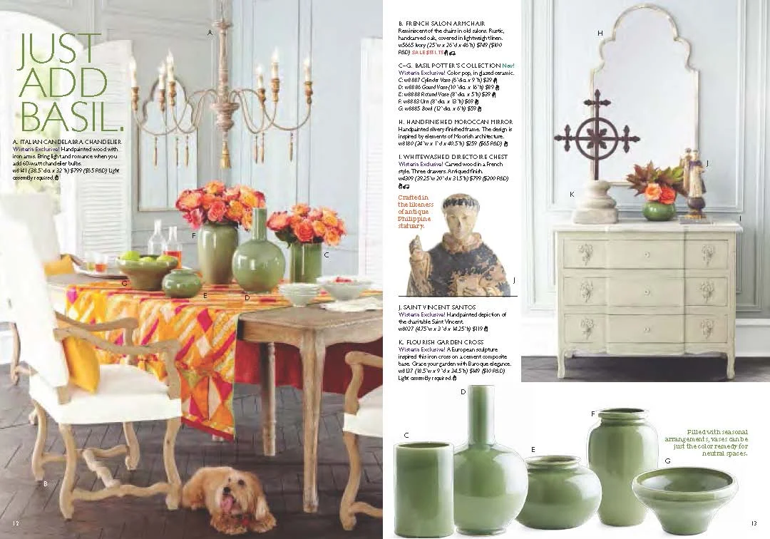 This was the first issue I wrote the interior branding for (except for the opening spread). I worked with my Creative Director, Jim Starr, on editing and guiding it through the approval process. It's always fun to work on a January catalog because everything feels so fresh and new after the holidays.